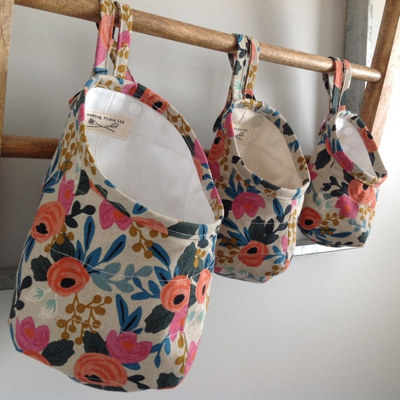 Hanging Storage Pod Organizer Bag Basket Laundry Nursery Craft