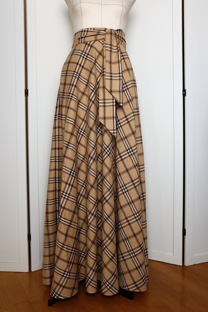 Falda Sarong Copacabana Para Mujer - Estilo Midi, Tejido Viscosa, Estampado Geométrico Multicolor