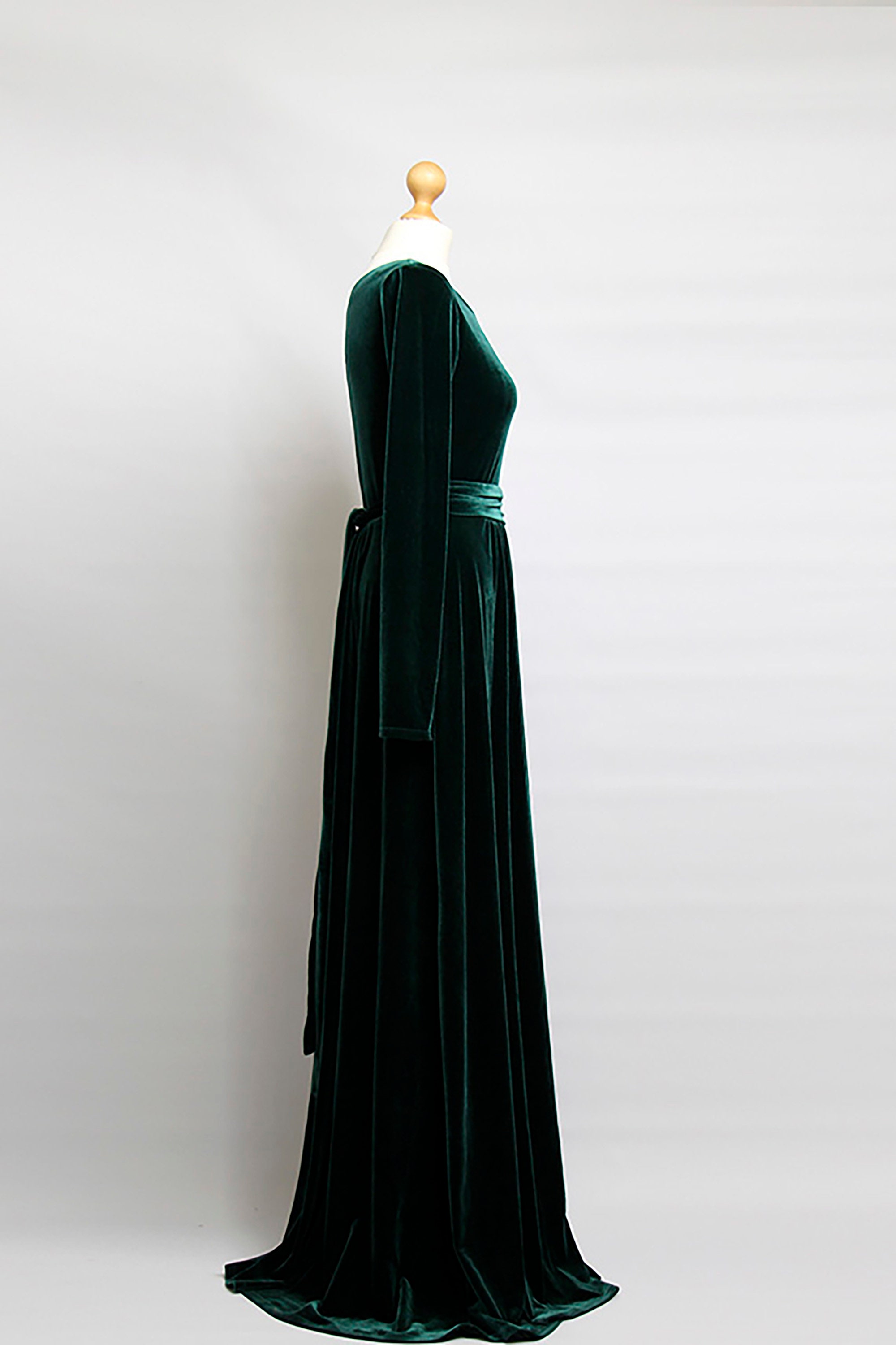Emerald And Gold Dress Velvet Hunter Green Formal Gown Green Velvet Maxi Dress Velvet Bridesmaid Party Emerald And Gold Dress Velvet Hunter Green Formal Gown Green Velvet Maxi Dress Velvet Bridesmaid Party