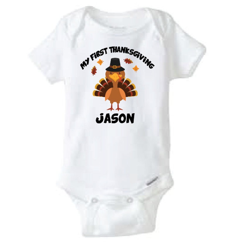 my first thanksgiving shirt