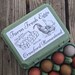 Farm Fresh Egg Carton LABELS large, 4x6vintage Themed W/ Full Dozen ...