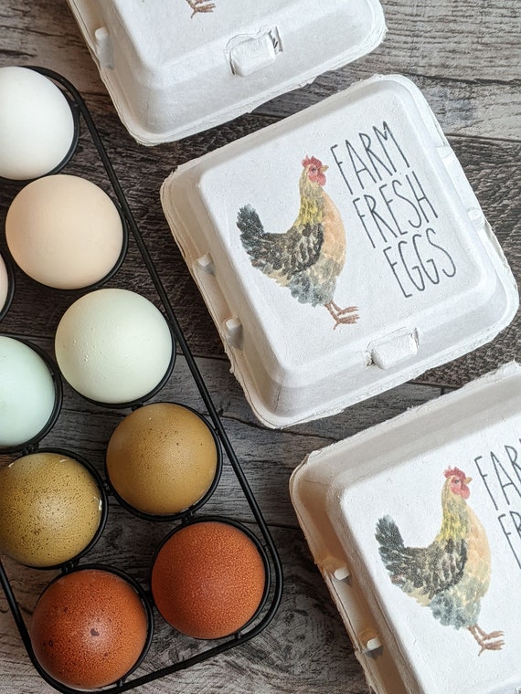 Printed Egg Carton, Farm Fresh