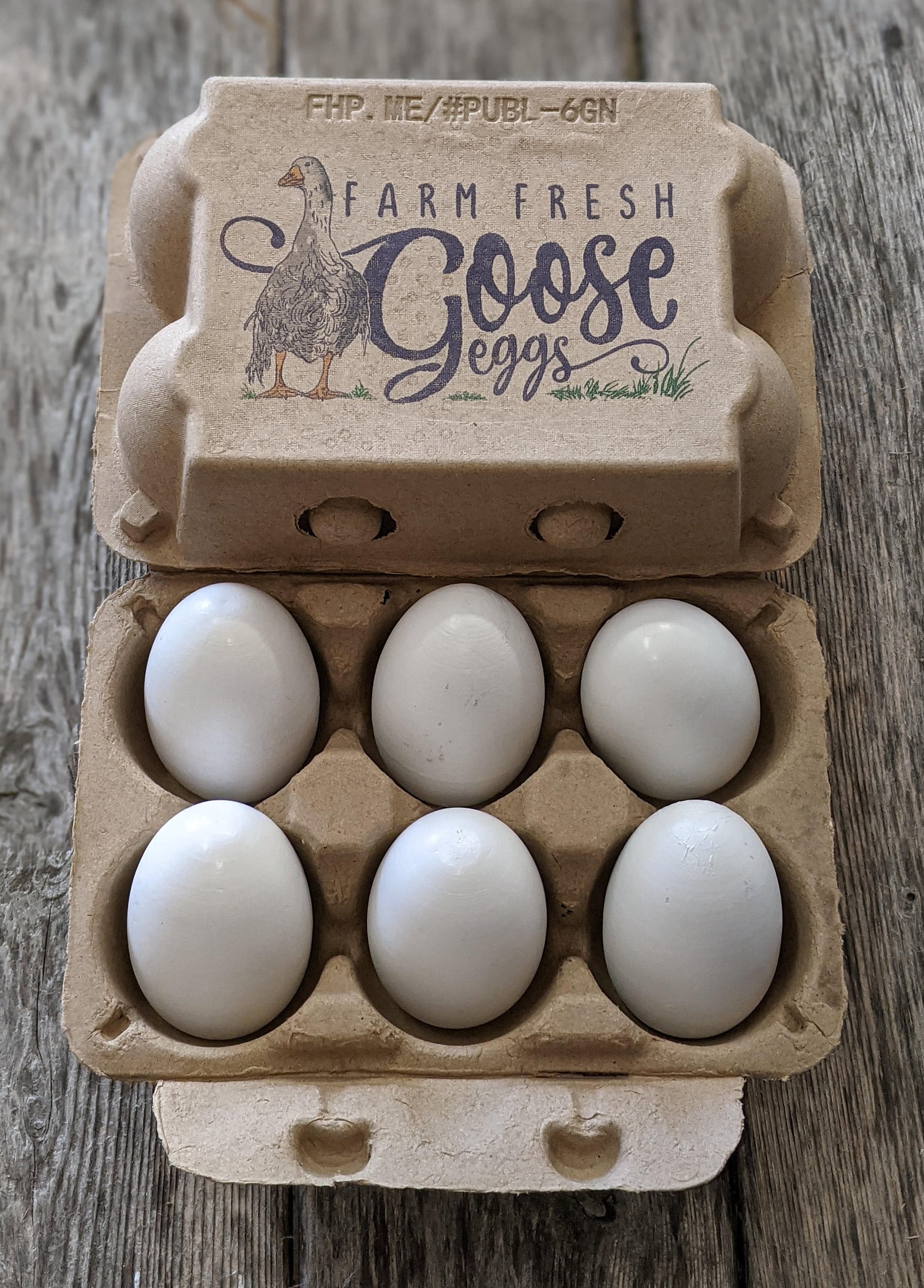 Goose Egg Cartons Color Printed Vintage Themed set of 5 Etsy