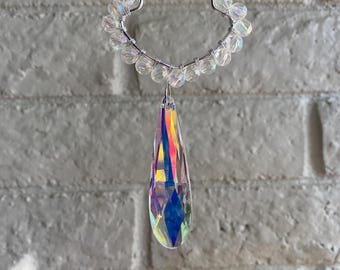 Basic big drip beaded ween suncatcher