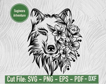 Wolf Mandala Png Etsy