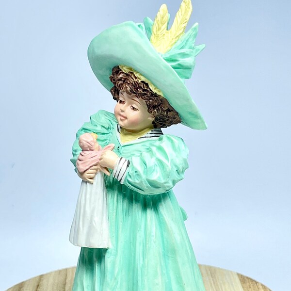 Maud Humphrey Bogart Victorian Resin Figurine "Little Playmates" 1990