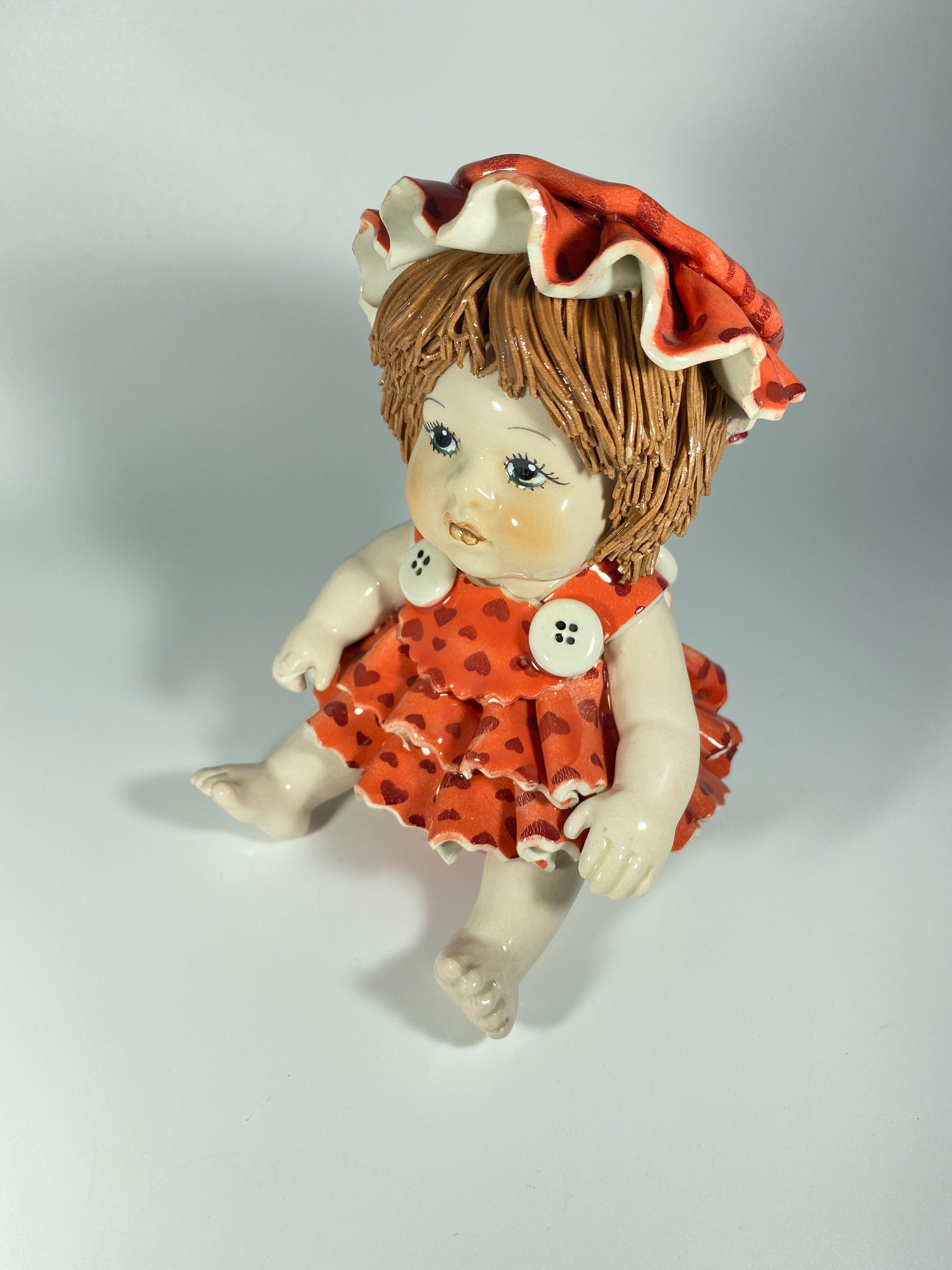 Extremly Rare Lino Zampiva Vintage Little Girl Figurine - Etsy UK