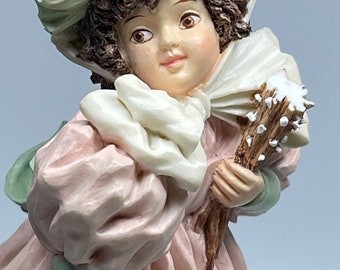 1993 Playful Companions Maud Humphrey Bogart Estatueta Edição Limitada M0103