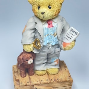 Vintage Teddies Teddies Figur, Mayor Wilson T Beary, Beary, Rarität