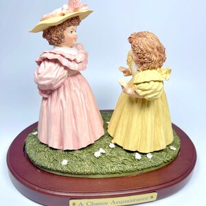 Very rare! Maud Humphrey Bogart-A Chance Acquaintance H5589 1991 on a wooden base 1991