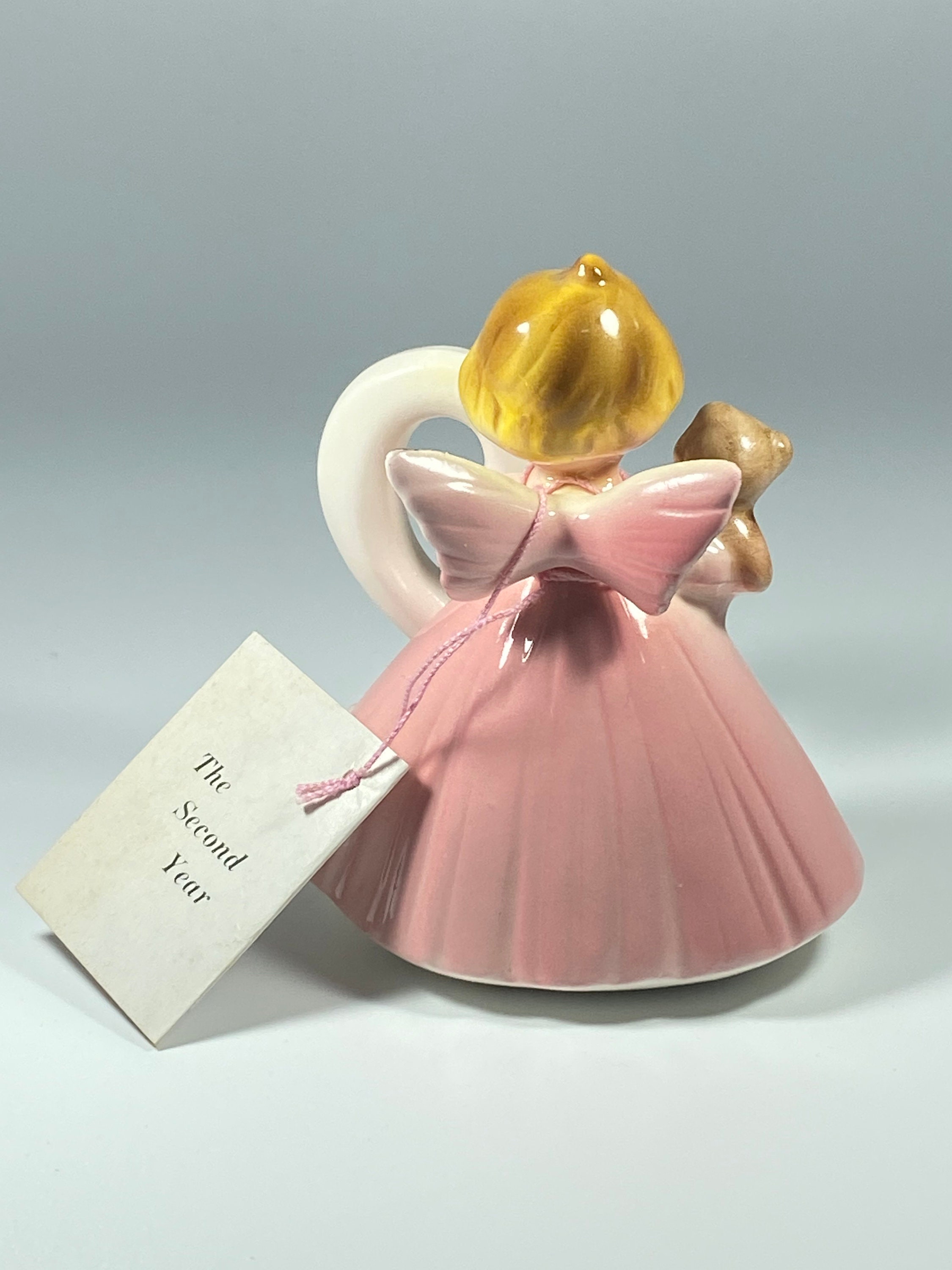 Vintage Josef Originals 2nd Birthday Girl Angel Figurine 1950s Etsy