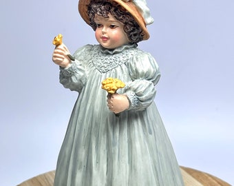 Maud Humphrey Bogart Estatueta Uma Flor Para Você H5596 Vintage 1990