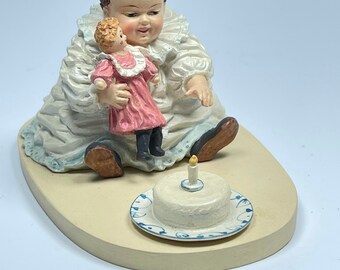 Estatueta Maud Humphrey Bogart PRIMEIRO ANIVERSÁRIO Orig. Caixa 1988 LTD Ed.