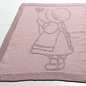 Romantic Baby Girl Blanket Knitting Baby Blanket Newborn