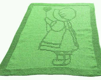 Romantic Baby Girl Blanket Knitting Baby Blanket Newborn