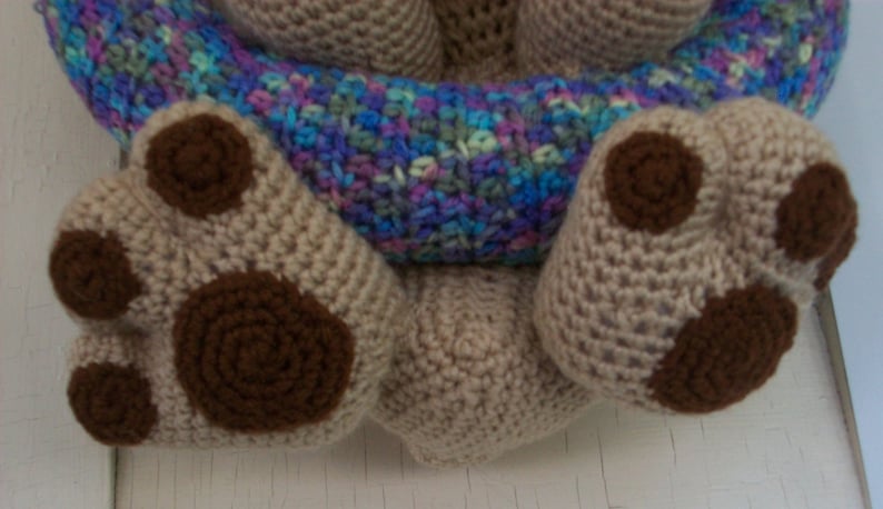 Call it Puppy Love Crochet Wreath Ready to Ship