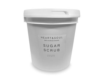WHOLESALE-Natural Handmade Vegan Sugar Scrub-Cruelty Free Skincare | Organic Body Scrub | Vegan Body Scrub l Private Label Skincare | Gallon