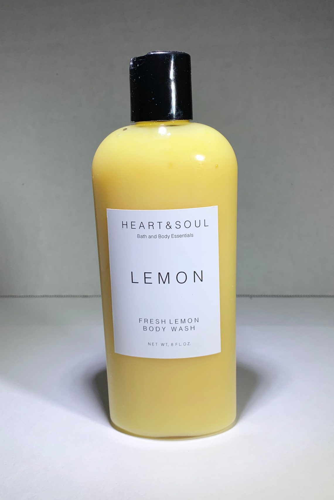 Natural Handmade Vegan Body Body Washlemon Body Etsy
