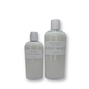 Natural Handmade Vegan Body Wash – Organic Body Wash | Cruelty-Free Bath Cleanser | Shea Butter Body Wash | Moisturizer Soap | 8oz