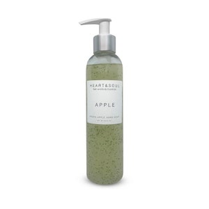 Natürliche Grüner Apfel Handseife – Handgemachte Vegan Seife | Feuchtigkeitsspendende flüssige Handwäsche | Sanfte Pflanzenseife | Grausamkeitsfreie Hautpflege von 8 Unzen