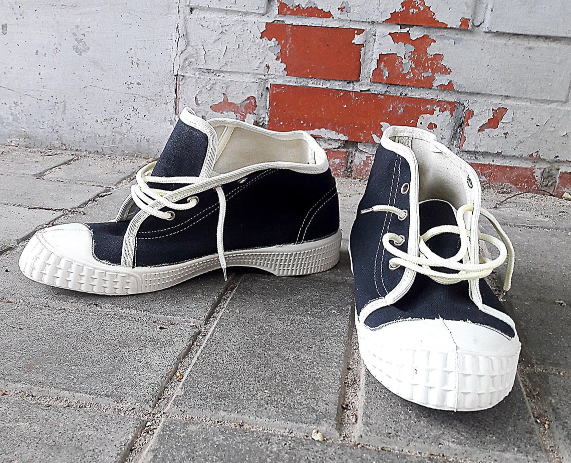 Vintage Russian Rubber Sport Shoes Sneakers Size 7 USA 39 Etsy