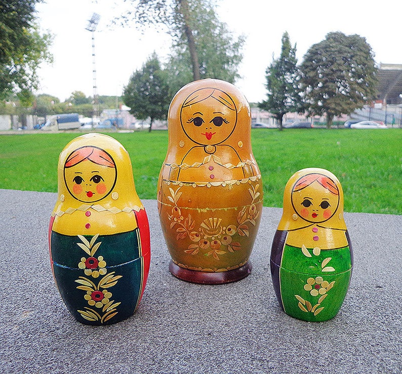old russian nesting dolls