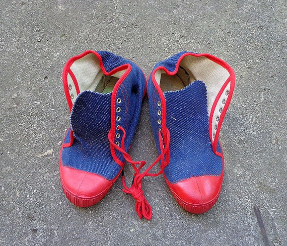 1988 Ussr Gummi Aus Jungen Turnschuhe Kinder Sneaker Russische 5 Sowjetischen Gr36russisch5 5usa Jahrgang Sportschuhe EHI9YWD2