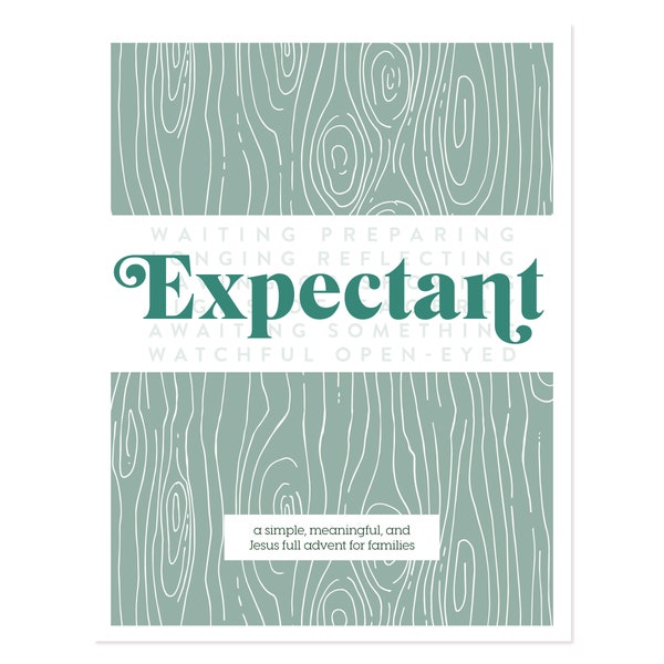 PRINTABLE Expectant Family Advent Guide | Advent Christmas Devotional | Kids Advent Calendar | Printable Advent | Family Devotional