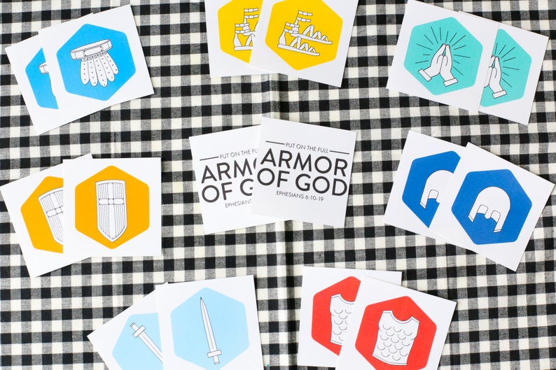 PRINTABLE The Armor of God Activity Pack Bible Activity Kids Bible Study Sunday School Activity Christian Homeschooling VBS image 8