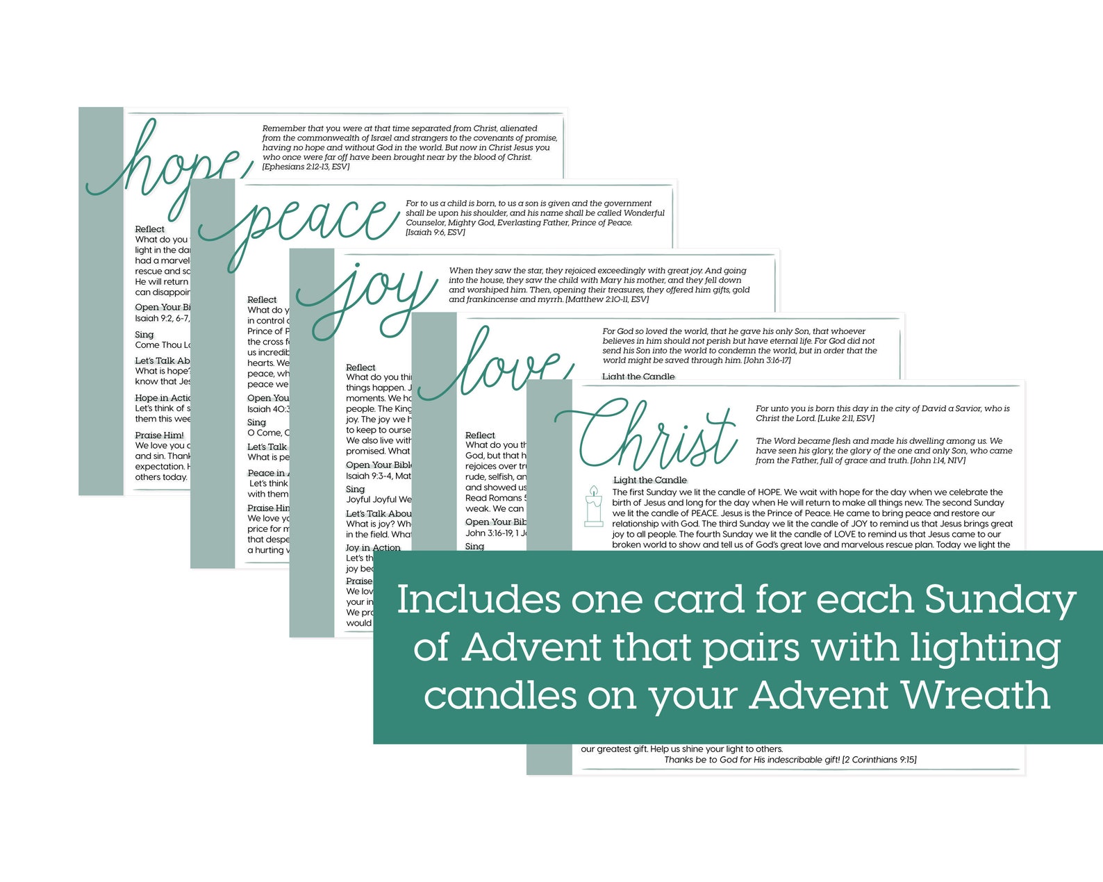 PRINTABLE Expectant Family Advent Guide Advent Christmas Etsy