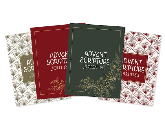 PRINTABLE Advent Scripture Copywork Tracing Journal | Luke 2 Christmas Journal | Homeschool Copywork | Christmas School Printable Journal