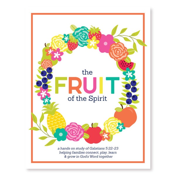 PRINTABLE Fruit of the Spirit Bible Activity Pack | Bible Activity | Kids Bible Study | Sunday School Activity | Christian Homeschooling