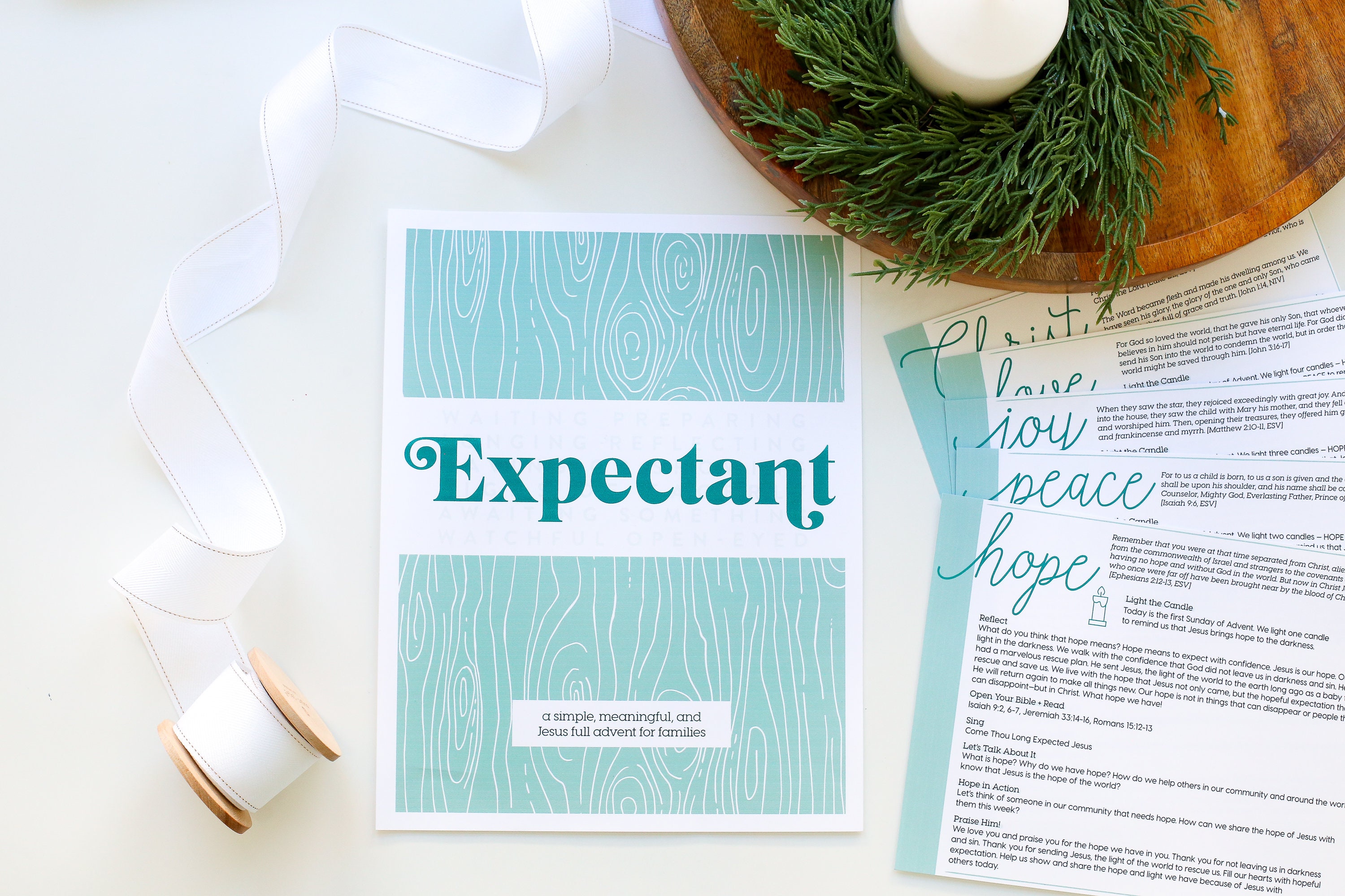 PRINTABLE Expectant Family Advent Guide Advent Christmas Etsy