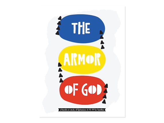 PRINTABLE The Armor of God Activity Pack | Bible Activity | Kids Bible Study | Sunday School Activity | Christian Homeschooling | VBS