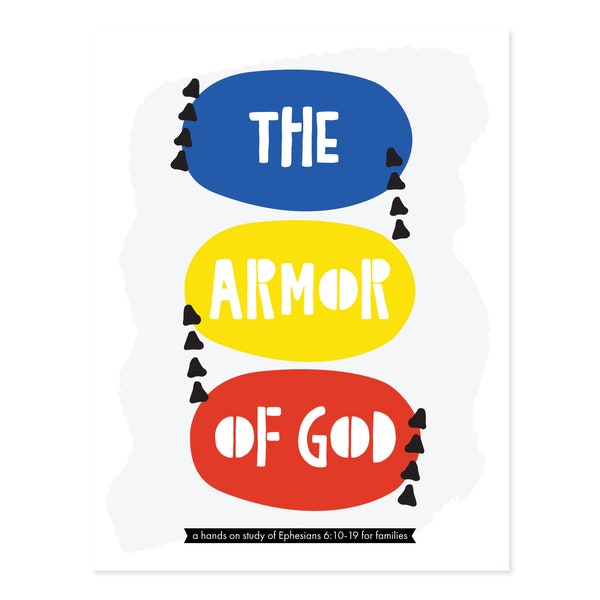 PRINTABLE The Armor of God Activity Pack | Bible Activity | Kids Bible Study | Sunday School Activity | Christian Homeschooling | VBS