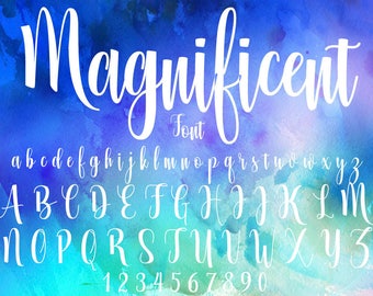 5 Font Bundle,Watercolor Fonts,Digital font,Cricut font,Handwritten font,Wedding font,Alphabet,Word,Invitation,Calligraphy,Script,Photoshop