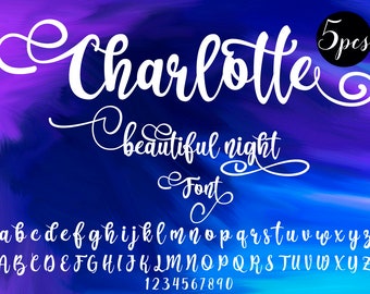 Font Word Etsy