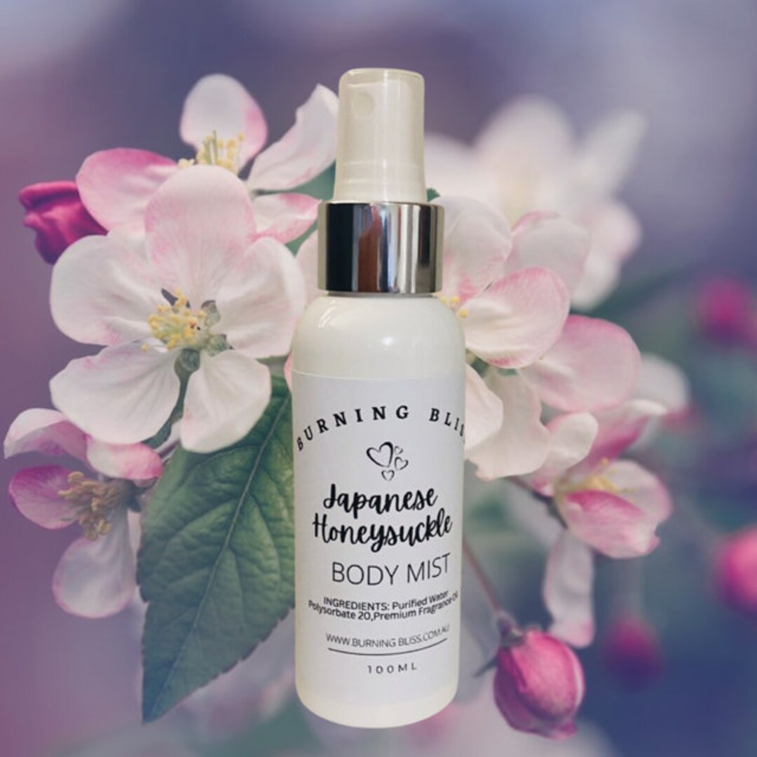 Japanese Honeysuckle Body Mist Sprayperfume Body Etsy