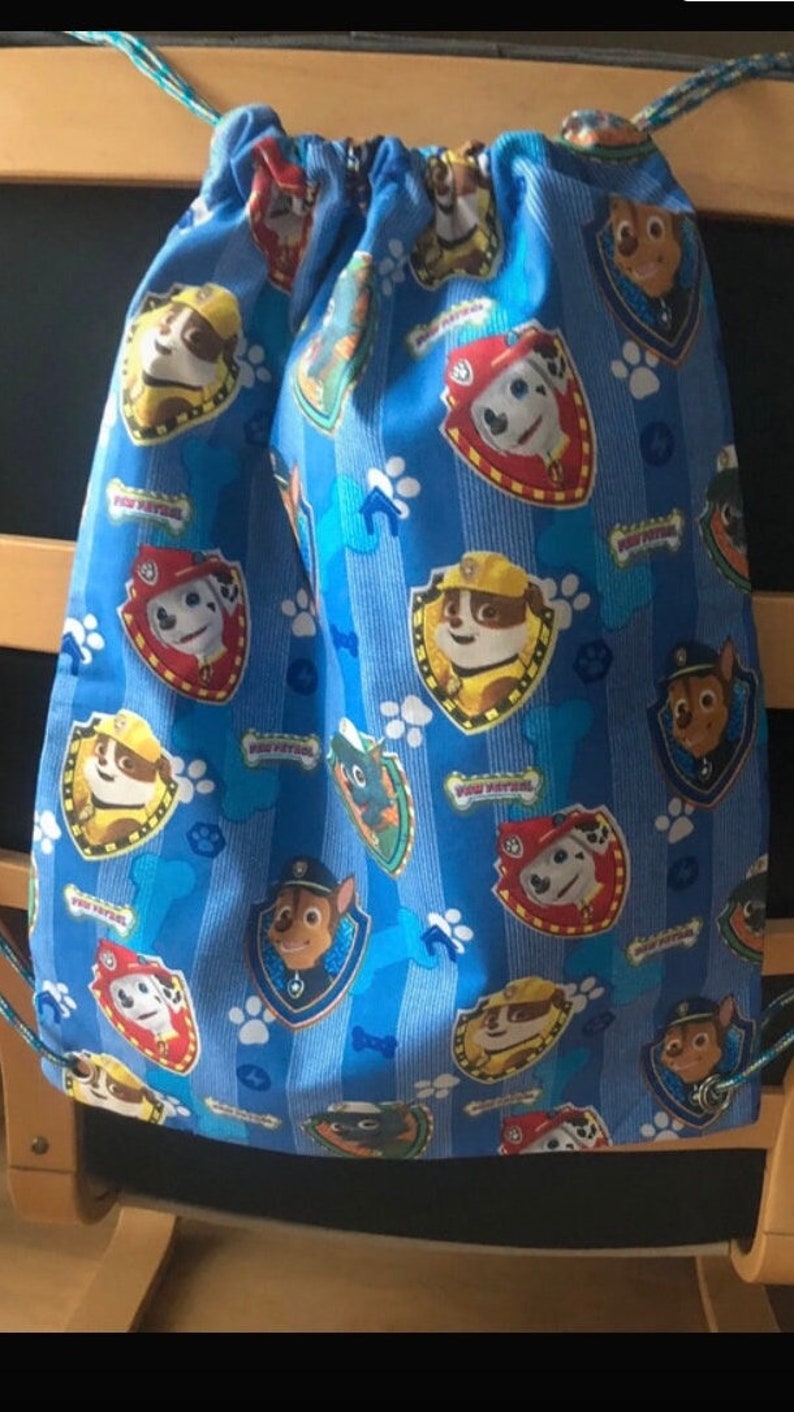 Turnbeutel Rucksack Paw Patrol zdjęcie 1