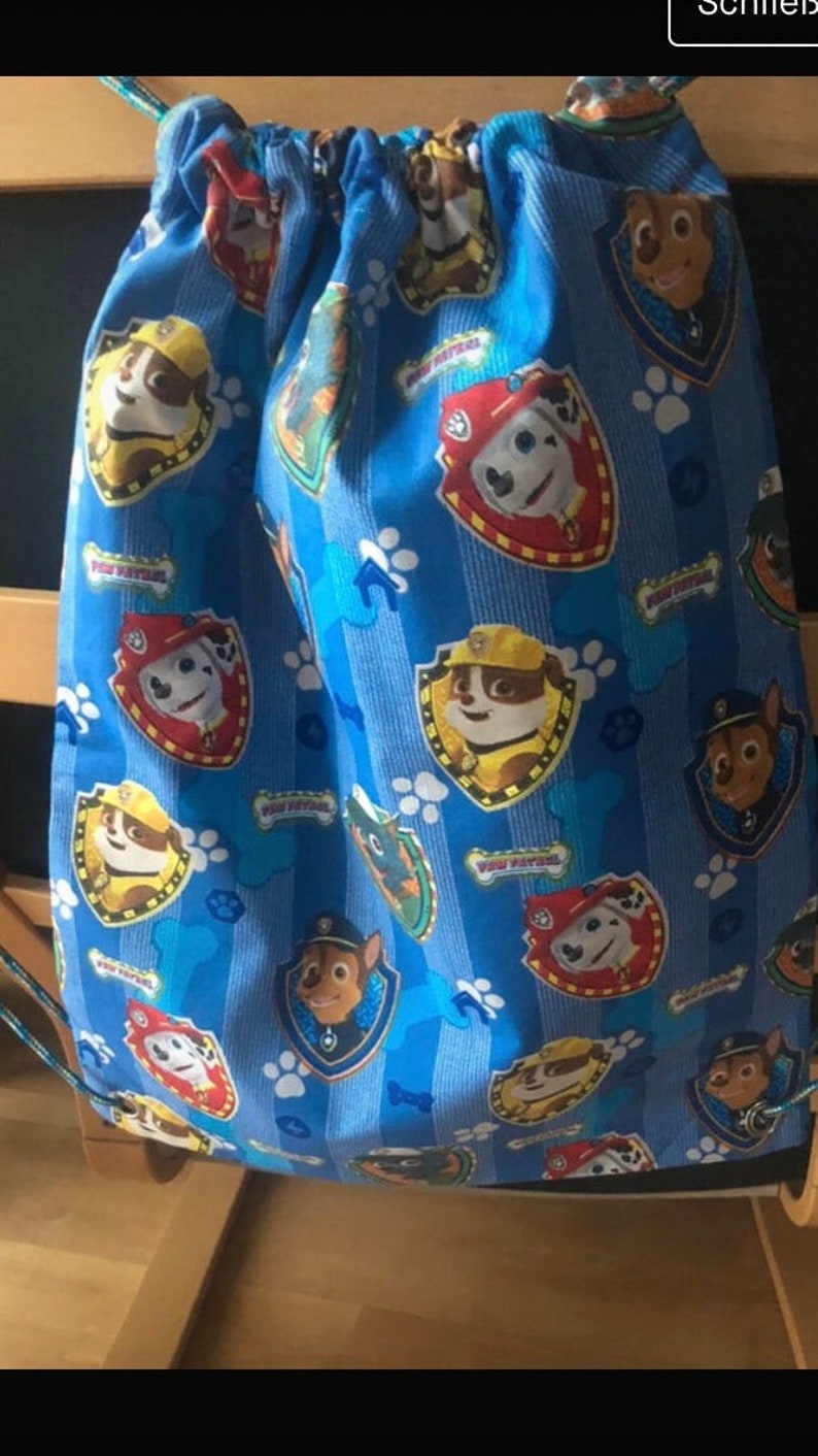 Turnbeutel Rucksack Paw Patrol zdjęcie 2