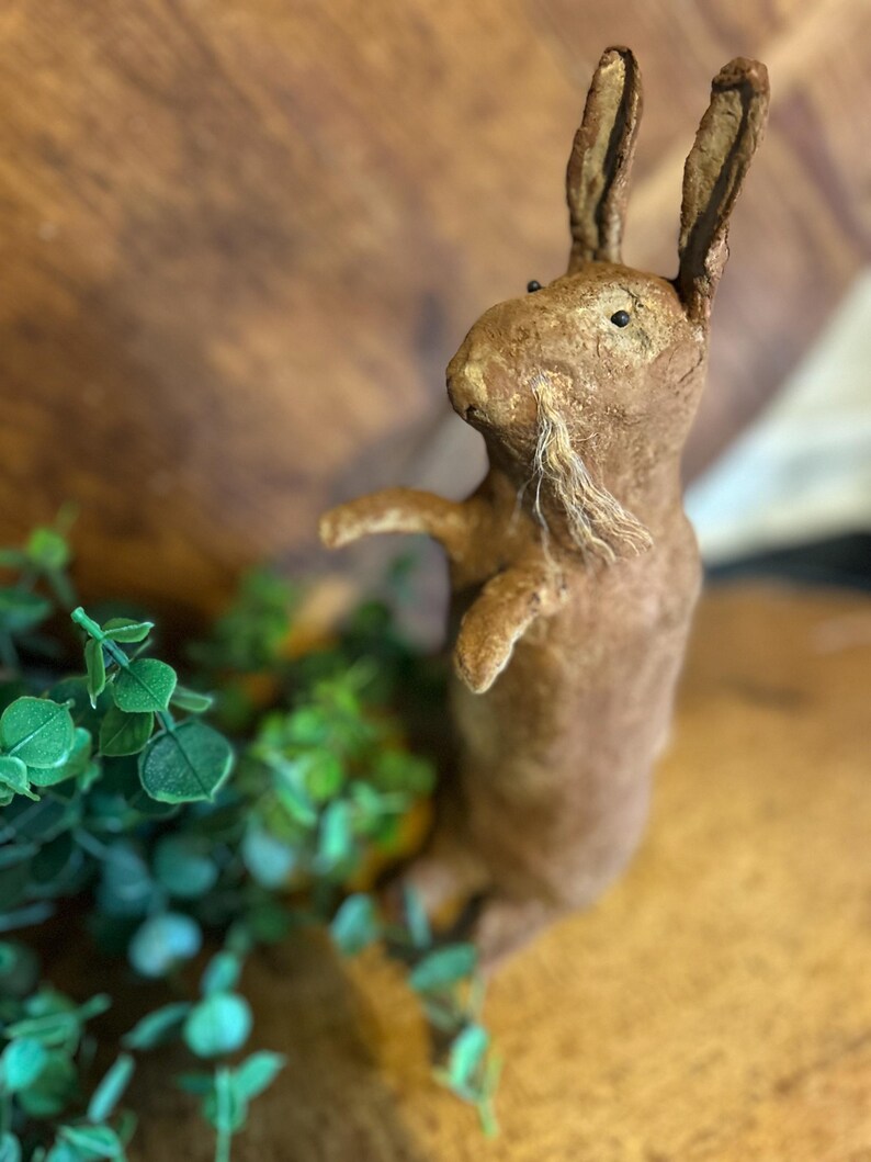 Rustic Rabbit, Primitive, Grungy, Rabbit, Standing Rabbit, Standing ...