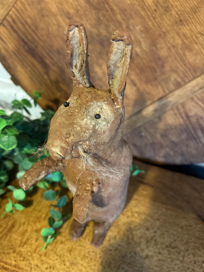 Rustic Rabbit, Primitive, Grungy, Rabbit, Standing Rabbit, Standing ...