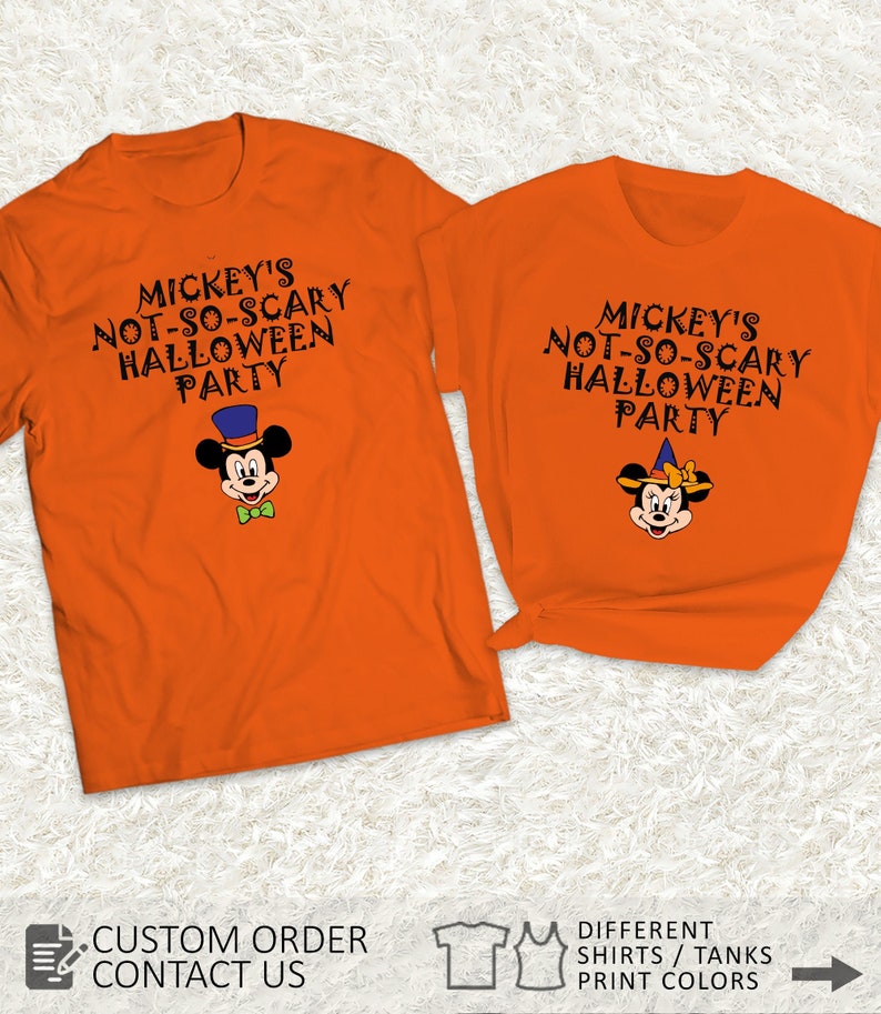 disney halloween couple shirts
