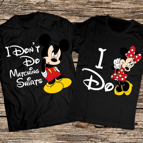 funny disney couple shirts