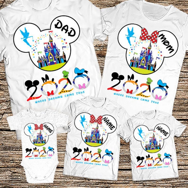 Disney family matching shirts 2020 Мagic kingdom family shirt | Etsy