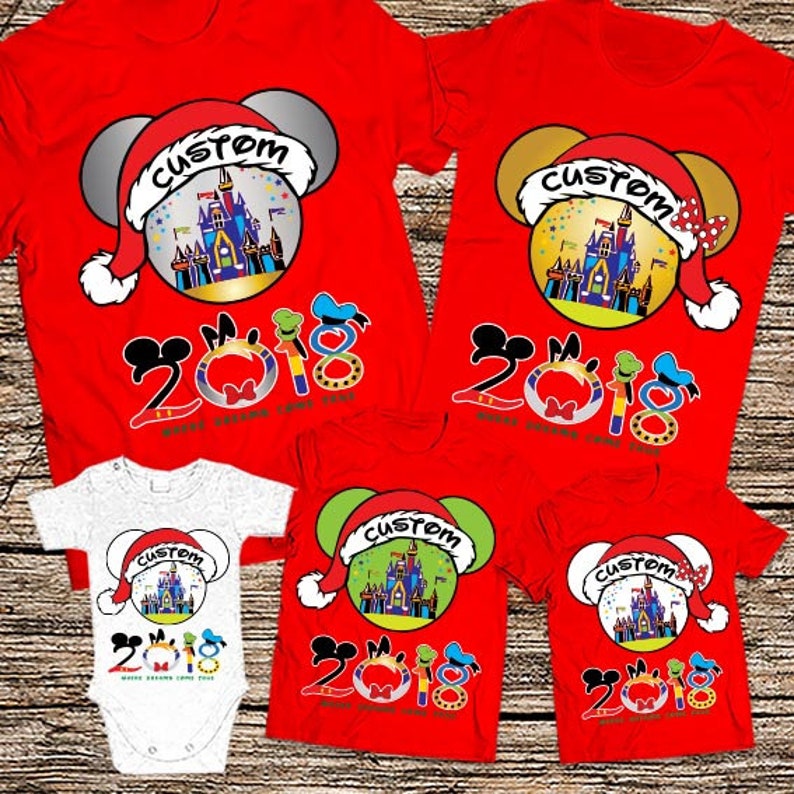 matching disney christmas shirts