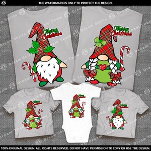 Christmas Gnomes Family Vacation Shirts Merry Christmas Family Shirts Matching Christmas Pajamas Shirts Christmas Holidays Shirts image 3