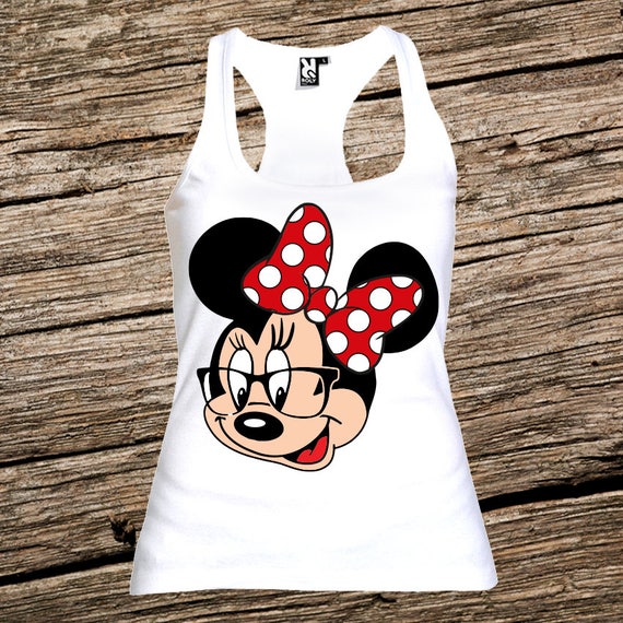 Minnie Mouse Disney Fashion Sleeveless Tank Top-Super Star