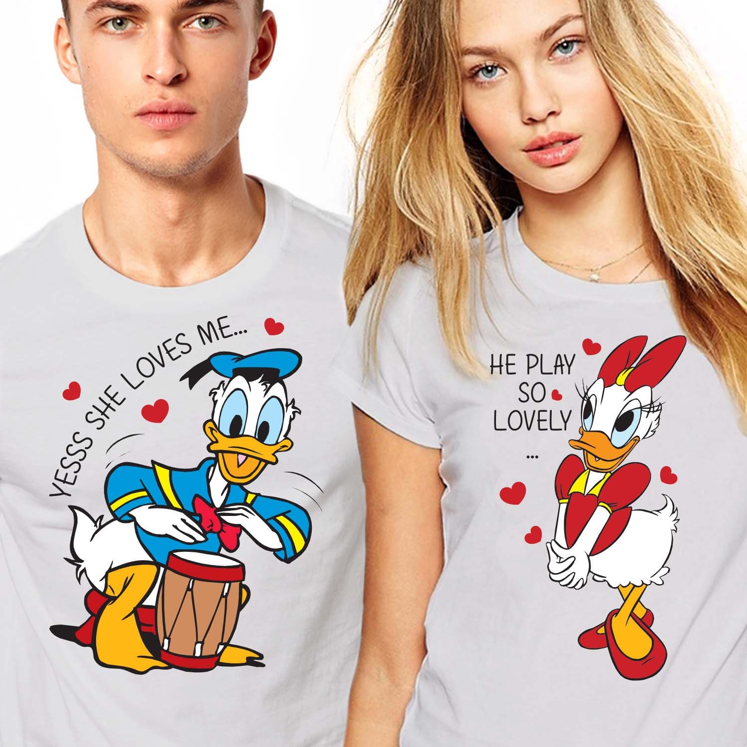 daisy and donald duck shirts