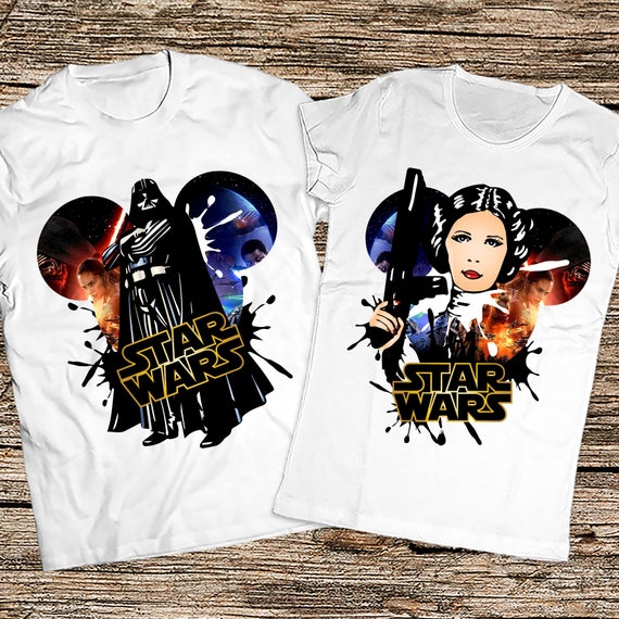 star wars couple shirts